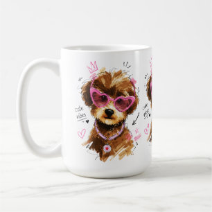 Taza De Café Gafas de sol con forma de corazón y vibraciones li