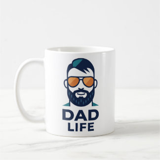 Taza De Café Gafas de sol estilo papá genial