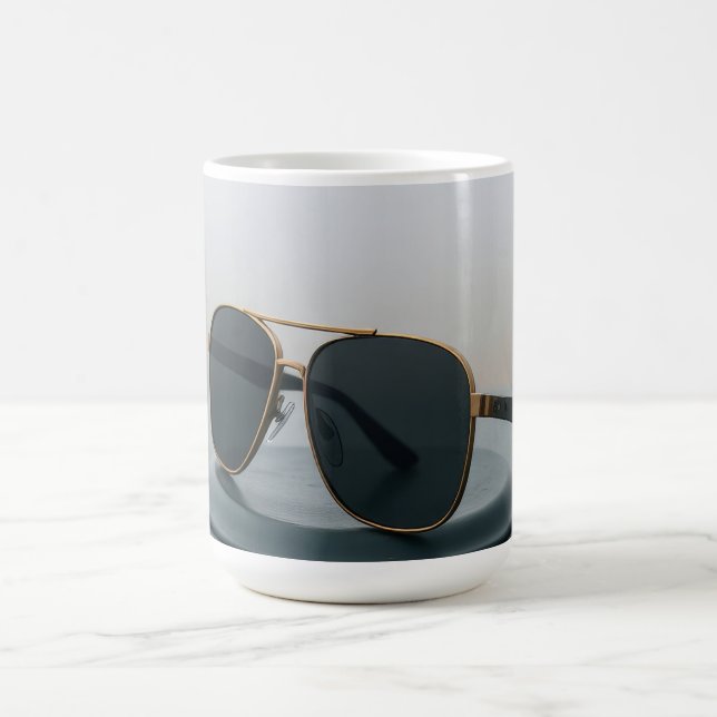 Taza De Café Gafas de sol increíbles (Centro)