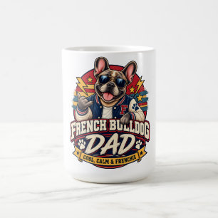 Taza De Café Gafas de sol retro universitarias para papá de Bul