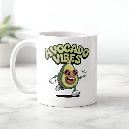 Taza De Café Gafas divertidas Aguacate