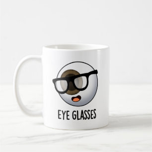 Taza De Café Gafas divertidos chistes de ojos