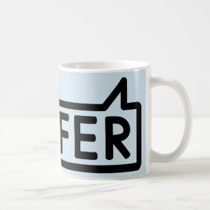Taza De Café Gaffer, jerga británica para jefe Mug, entrenador 