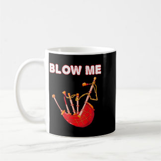 Taza De Café Gaita escocesa divertida tartán sarcástico