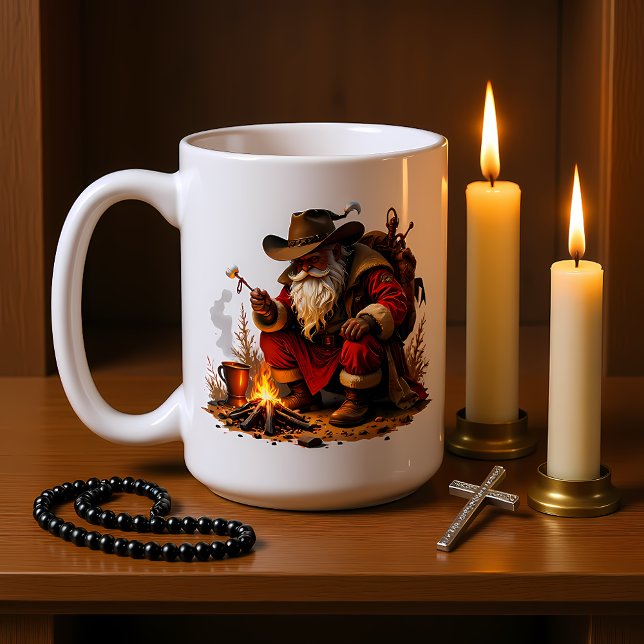 Taza De Café Gala de campamento de Santa occidental (Subido por el creador)