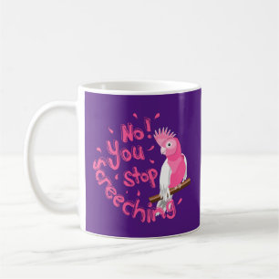 Taza De Café Galah rosa ruidoso