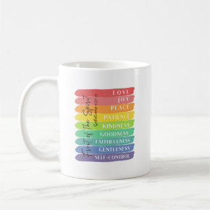 Taza De Café Gálatas 5:22-23 Fruto del Espíritu