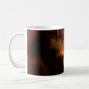 TAZA DE CAFÉ GALAXIA ASOMBROSA CON ESTRELLAS BRILLANTES