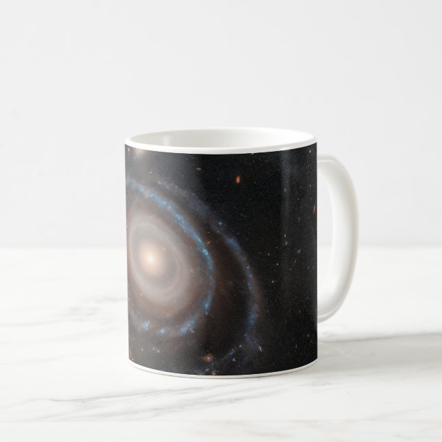 Taza De Café Galaxia Bullseye del telescopio espacial Hubble (Anverso derecho)