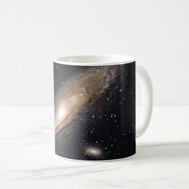 Taza De Café Galaxia de Andrómeda | Fotografía Espacial (Anverso derecho)