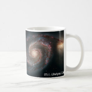 Taza De Café Galaxia de M51 Whirlpool