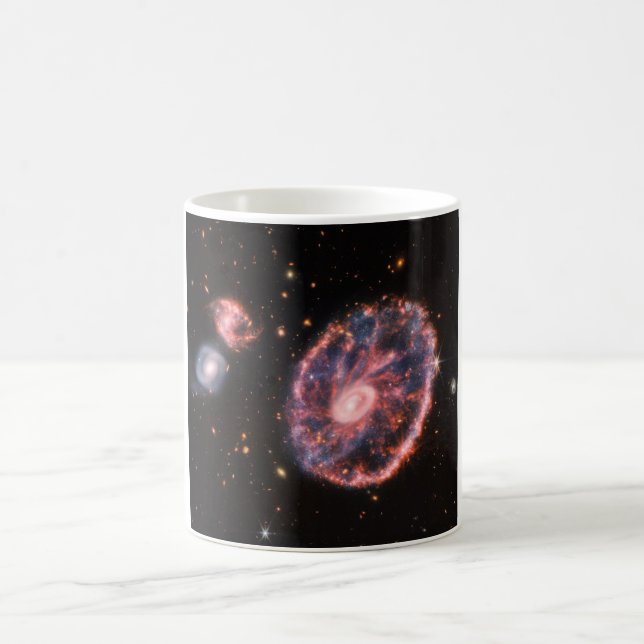 Taza De Café Galaxia de volantes, telescopio espacial James Web (Centro)
