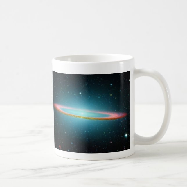 Taza De Café Galaxia espiral de Sombrero NGC 4594 (Derecha)
