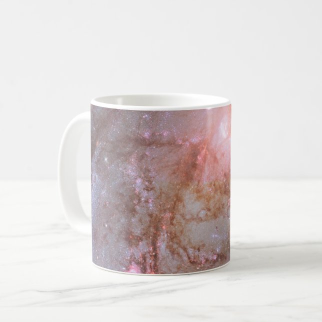 Taza De Café Galaxia espiral M83, Ablaze Con Formación Estrella (Anverso izquierdo)