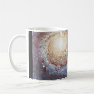Taza De Café Galaxia Espiral Messier 74 Foto Espacial