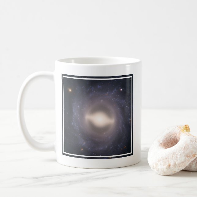 Taza De Café Galaxia Espiral Ngc 1015. (Con donut)