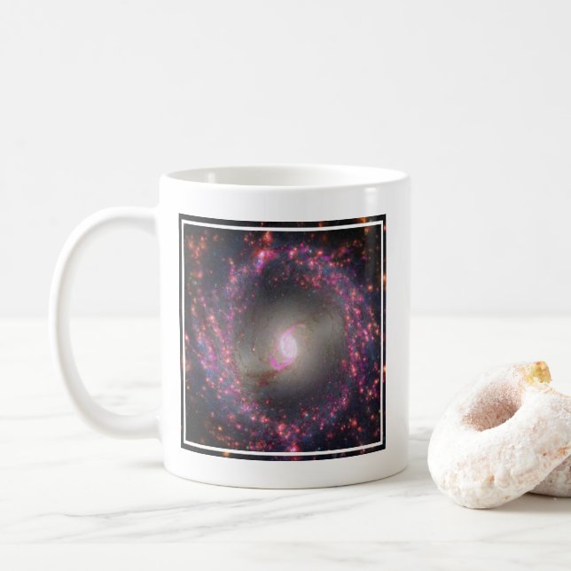Taza De Café Galaxia Espiral Ngc 3351. (Con donut)