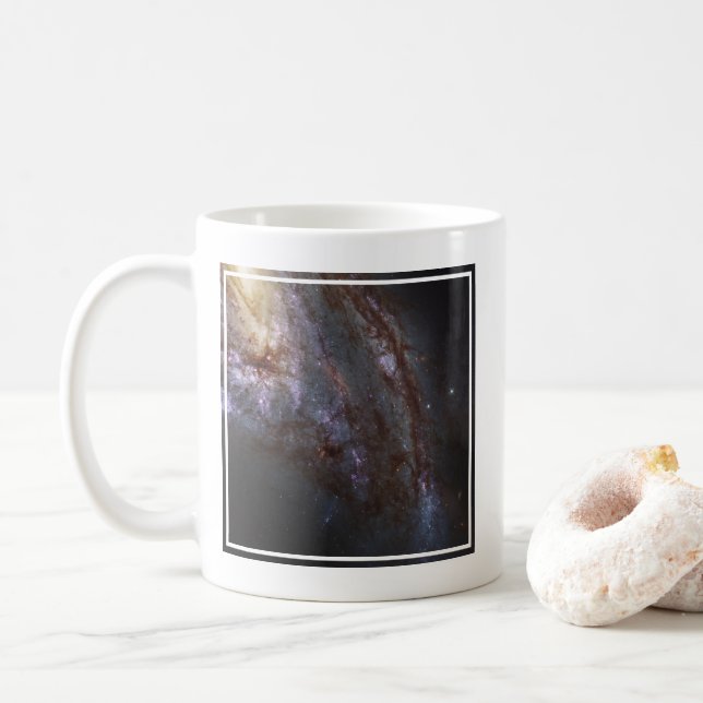 Taza De Café Galaxia Espiral Ngc 3627. (Con donut)
