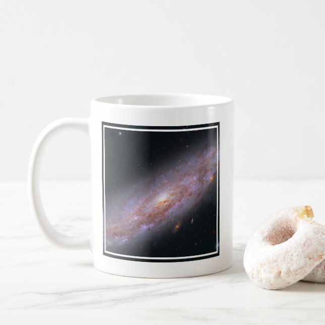 Taza De Café Galaxia Espiral Ngc 3972. (Con donut)
