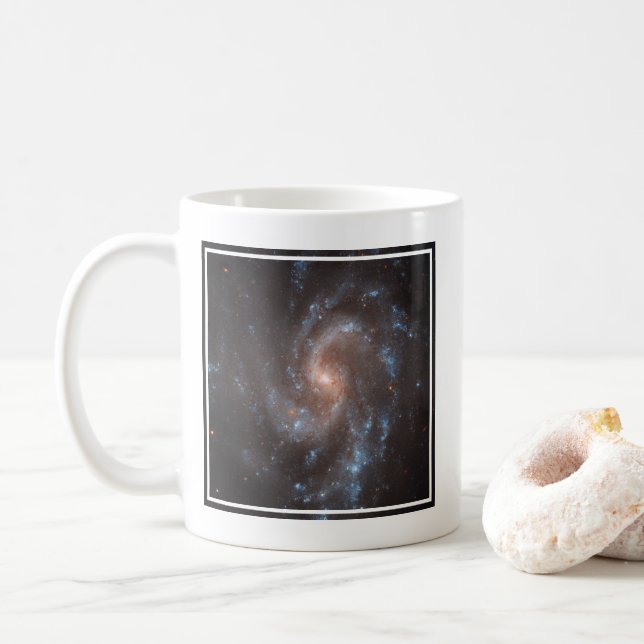 Taza De Café Galaxia Espiral Ngc 5584 (Con donut)
