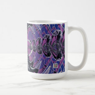 Taza De Café Galaxia Púrpura
