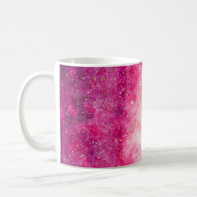 Taza De Café Galaxia rosa (Izquierda)