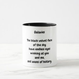 Taza de café Galaxias