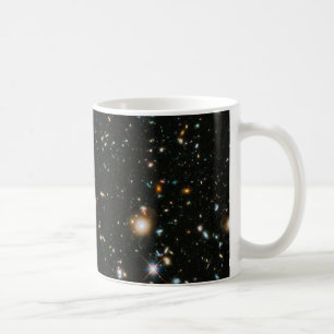 Taza De Café Galaxias del Campo Ultra Profundo Hubble de la NAS