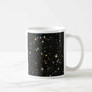 Taza De Café Galaxias del Campo Ultra Profundo Hubble de la NAS