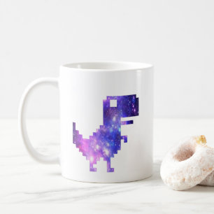 Taza De Café Galaxy Chrome T-Rex
