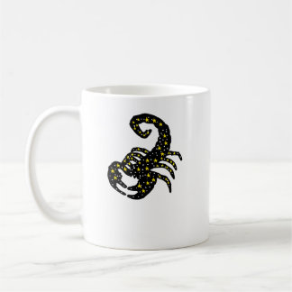 Taza De Café Galaxy Crab Zodiac Mug – Cosmic Cancer Silhouette 