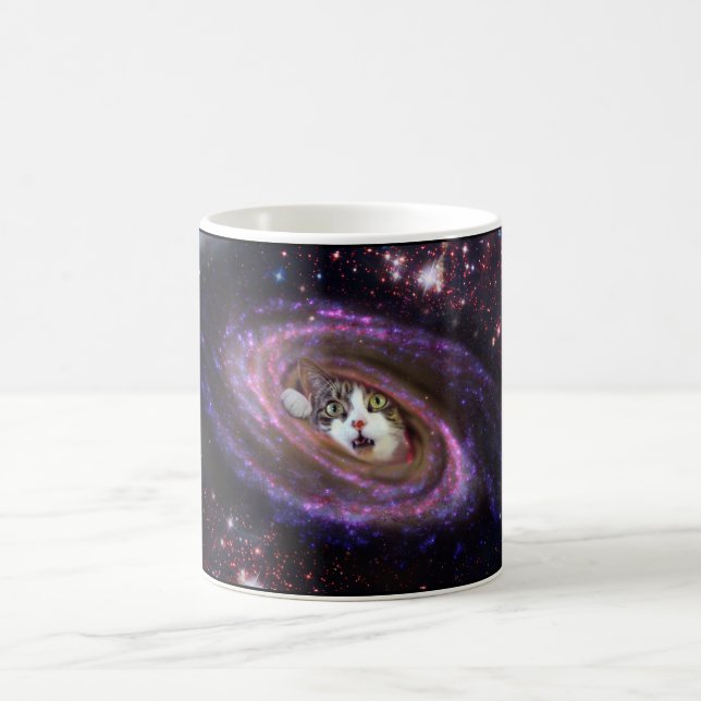Taza De Café Galaxy Space Cats Coffee Mug (Centro)
