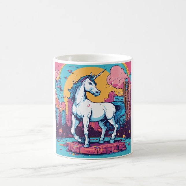 Taza De Café GalaxyGlimmer Unicorn Tee (Centro)