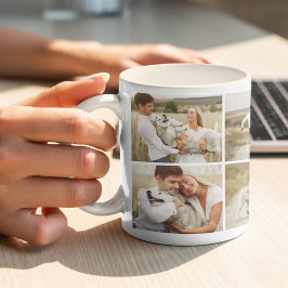 Taza De Café Galería de 5 fotos personalizadas