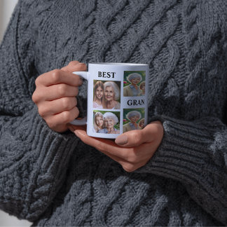 Taza De Café Galería personalizado de siete imágenes con taquil