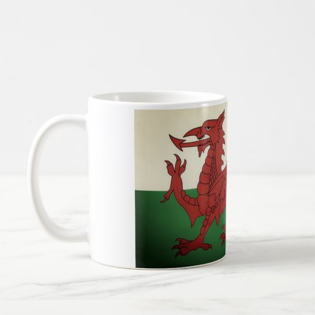 Taza De Café Gales Dragon Mug (Izquierda)