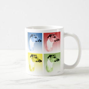 Taza De Café Galgo italiano Popart