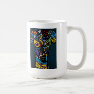 Taza De Café Galgo - rescate jubilado de las Carreras