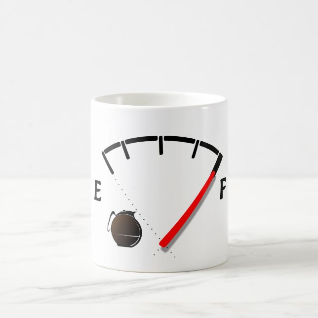 Taza De Café Gálibo de combustible grueso_cavidad (Centro)