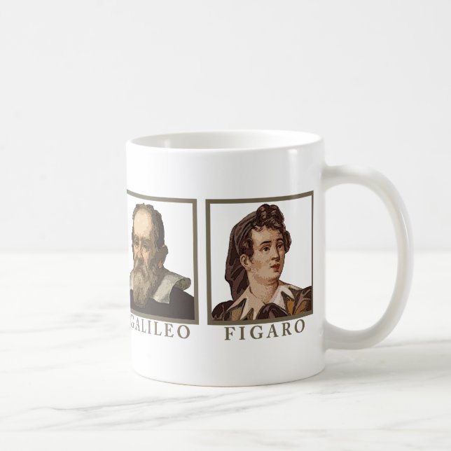 Taza De Café Galileo Figaro (Derecha)