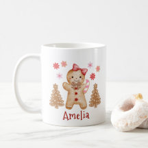 Galleta de jengibre personalizada en acuarela