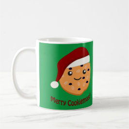 Taza De Café Galleta de los Navidades de Merry Cookiemas