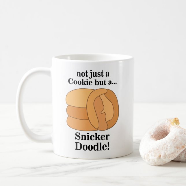 Taza De Café Galleta Snickerdoodle (Con donut)