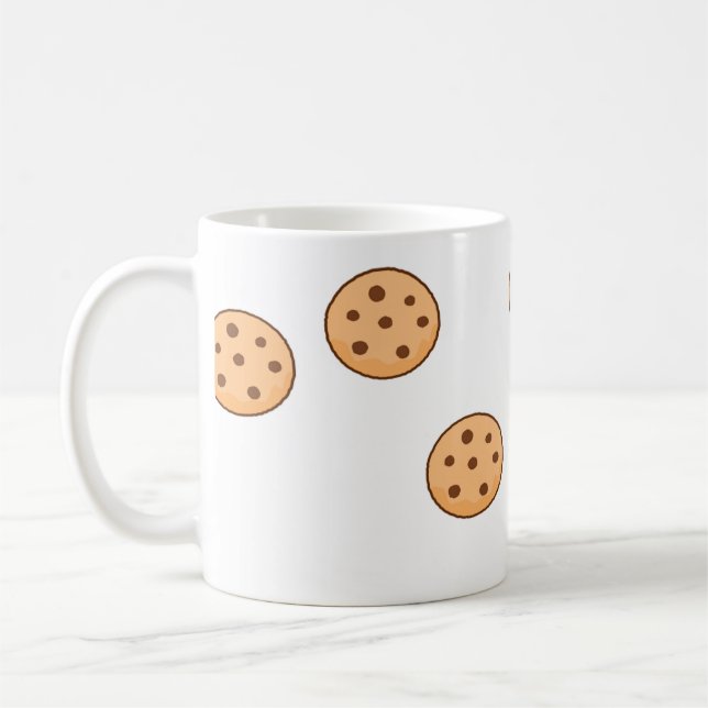 Taza De Café galletas blancas (Izquierda)