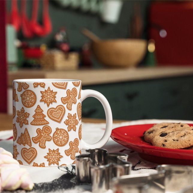 Taza De Café Galletas de jengibre de Navidad (Subido por el creador)