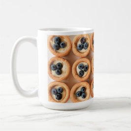 Taza De Café Galletas de limón de arándano azul Receta Mug