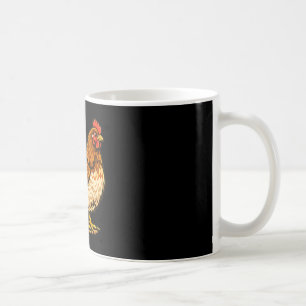 Taza De Café Gallina con diseño de huevo Soporte de gallina Gra