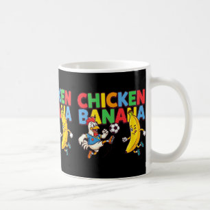 Taza De Café Gallina de dibujos animados divertida Nana jugador