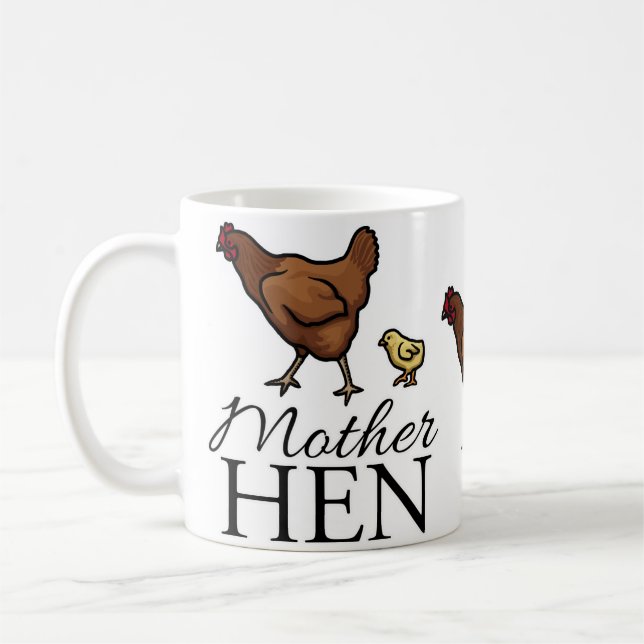 Taza De Café Gallina de la madre (Izquierda)