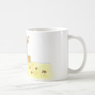 Taza De Café Gallina en el maíz